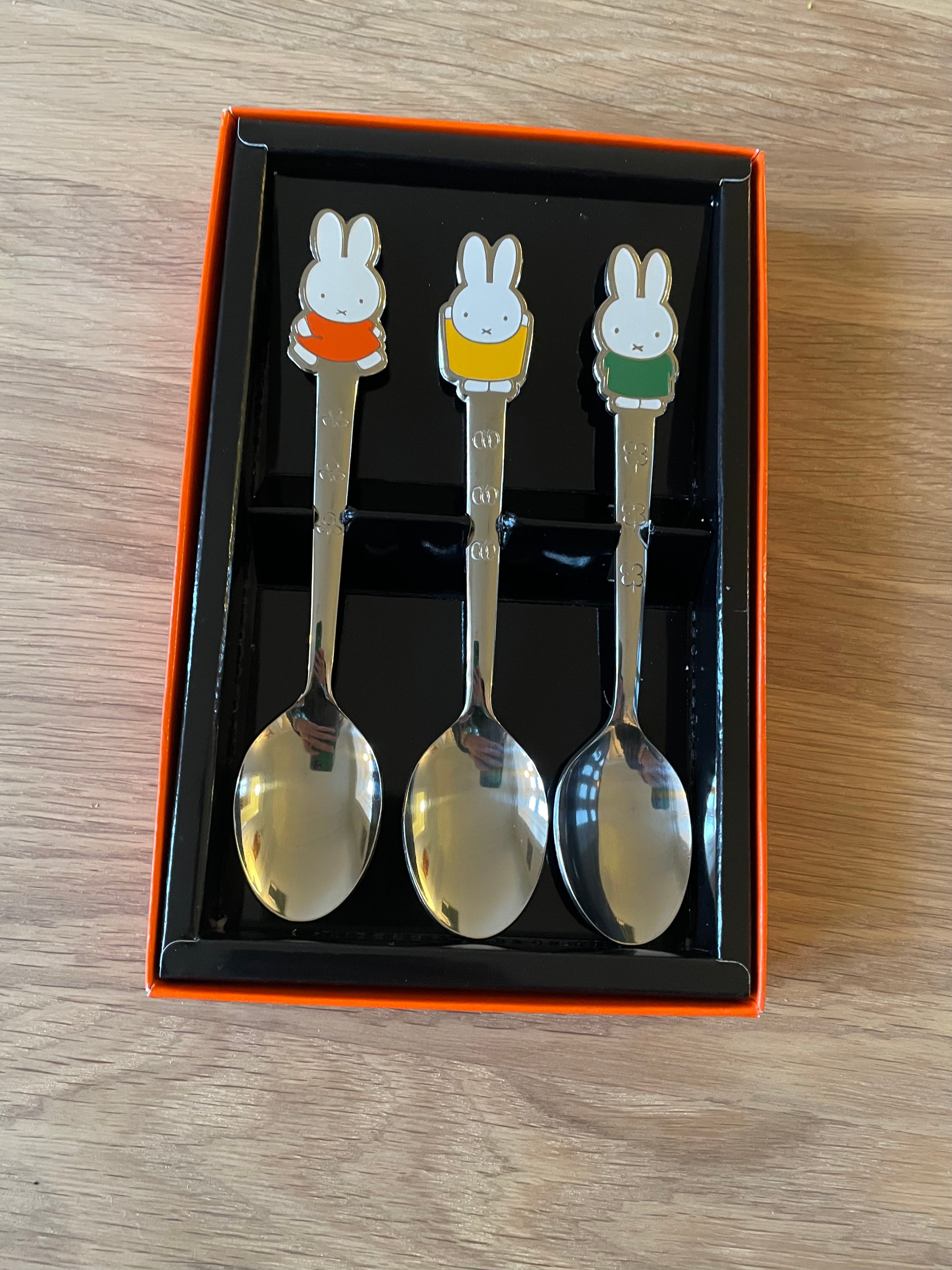 Miffy children's cutlery: three spoons