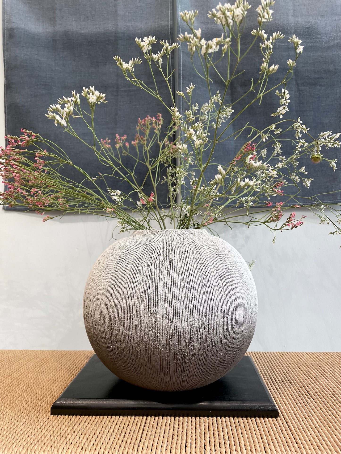 Stor håndlavet japansk vase
