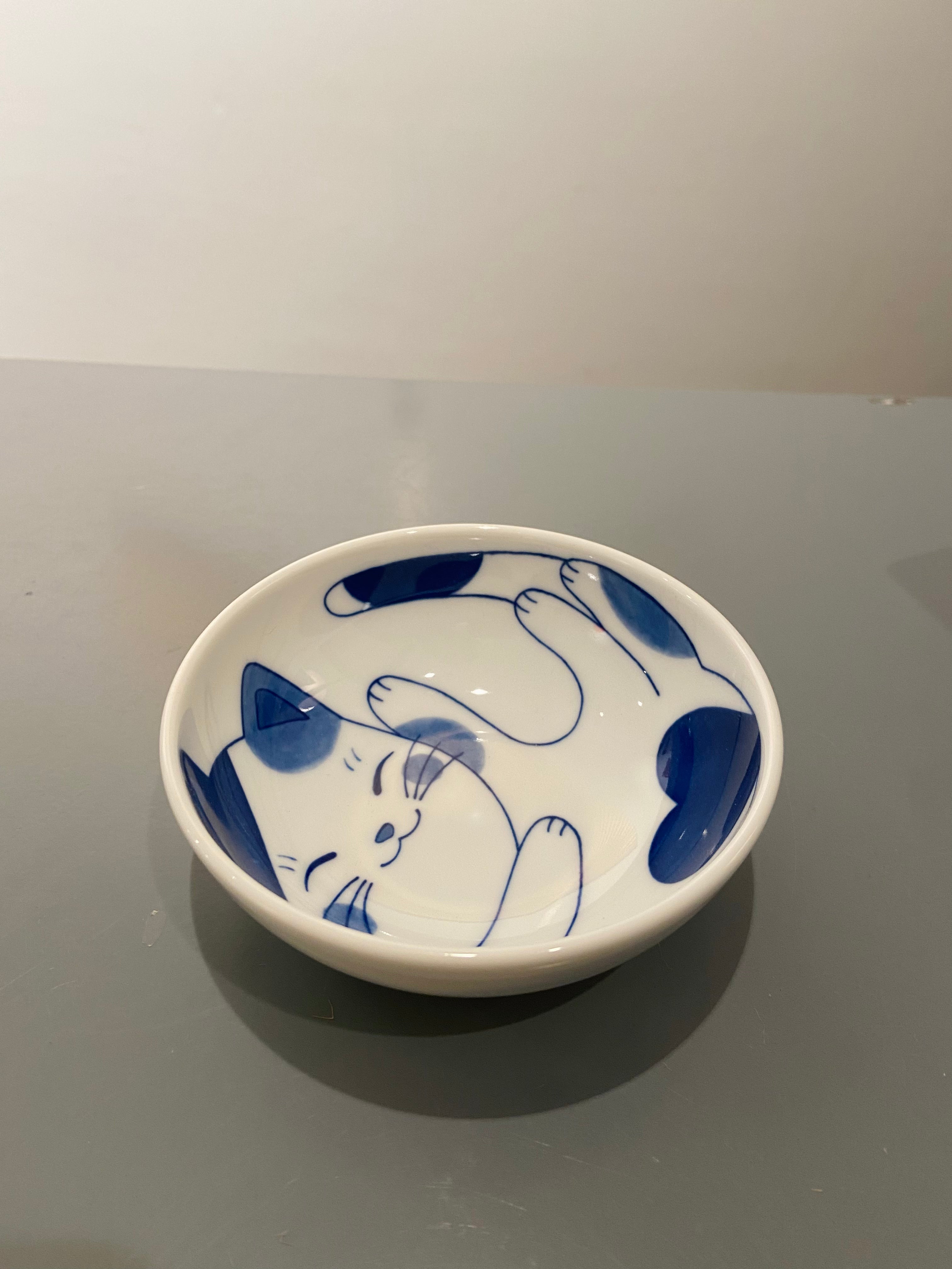 Fat Cat - Katteskål med pletter og hjerte