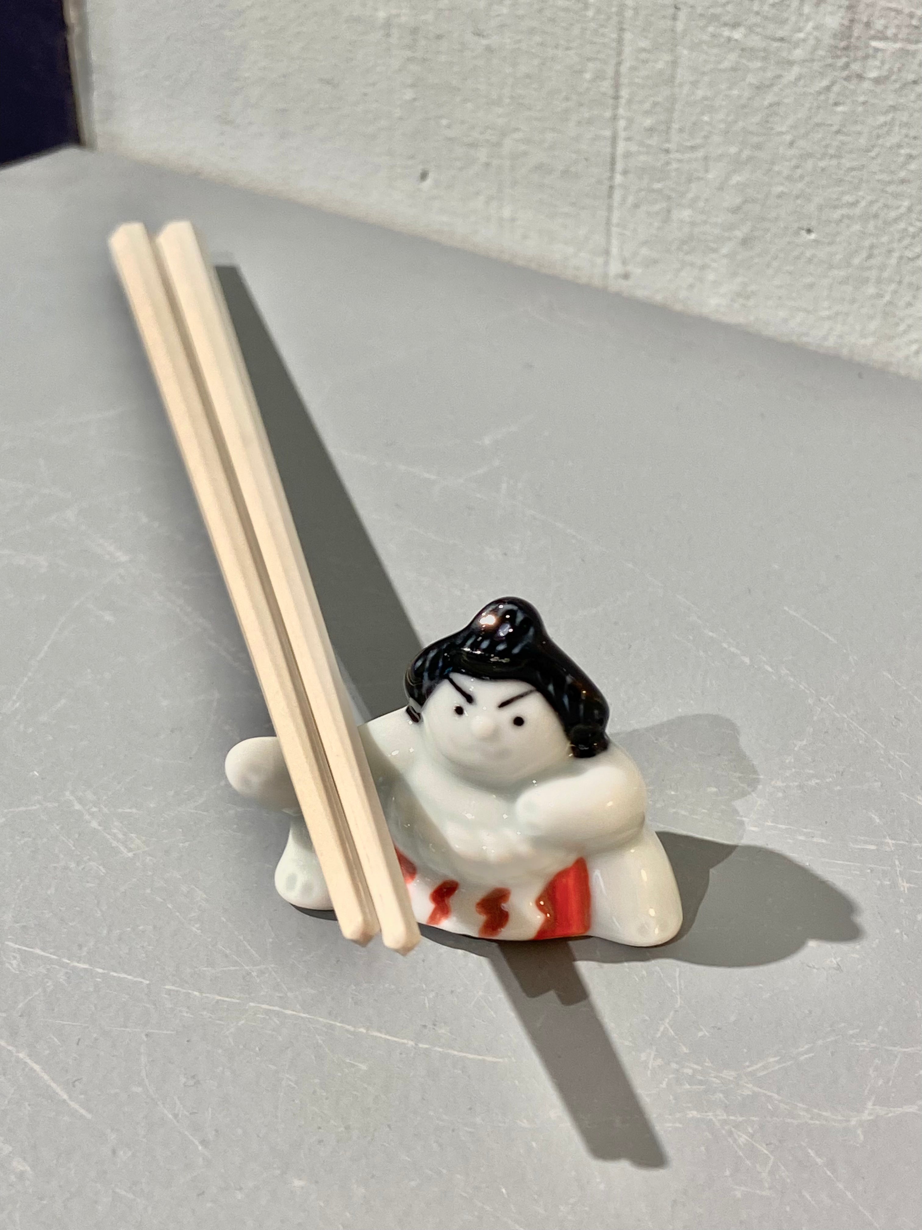 Chopstick holder: Sumo, red