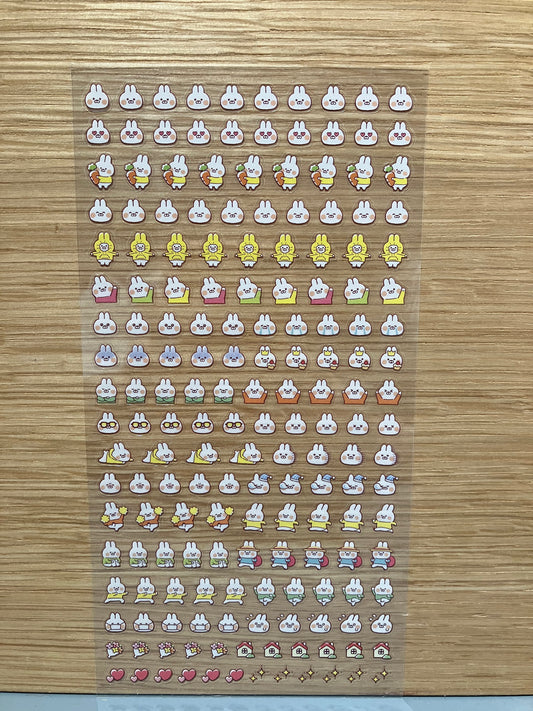 Klistermærker: kanin emojis