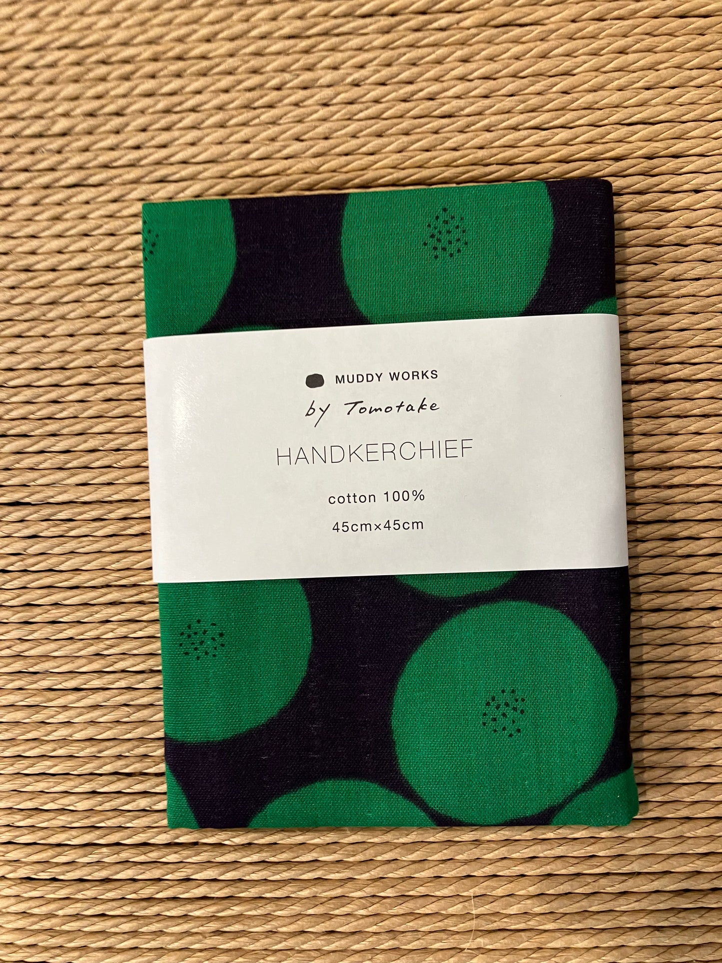 Handkerchief med blomster (tørklæde)