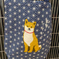 Tote bag - Shiba med japansk mønster