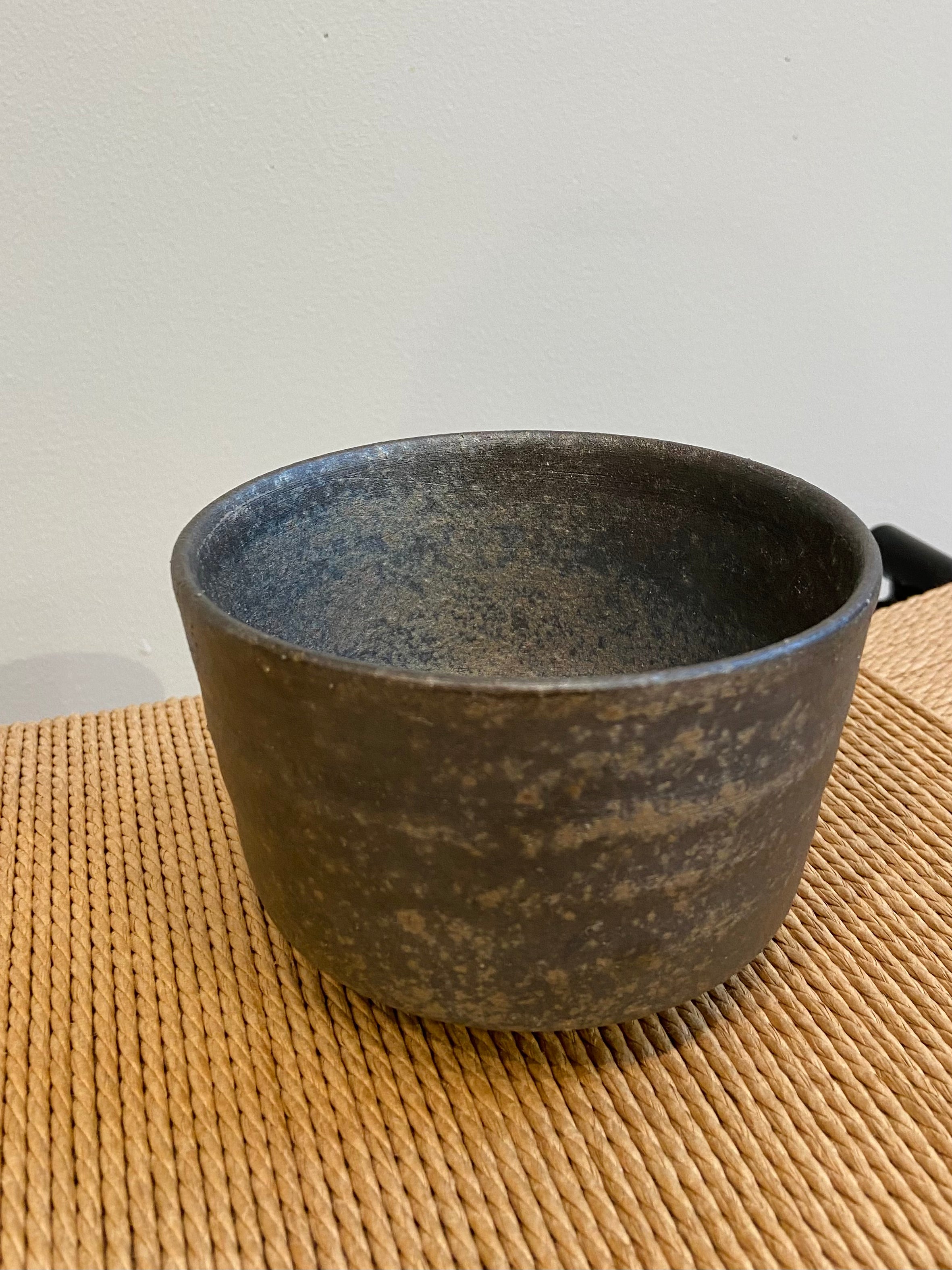 Matcha cup in stoneware