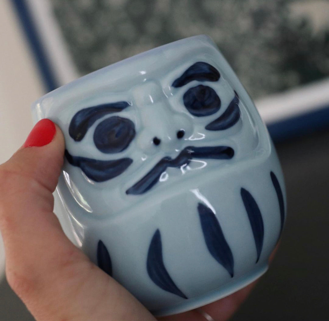 Daruma kop blå - Sakura Copenhagen