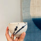 Japansk kop med blåt splash mønster