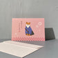 Pop-up kort med Shiba - “Tillykke”